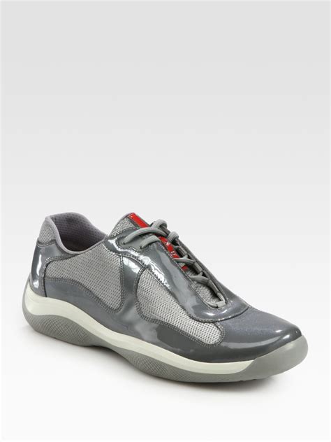 prada gray|grey prada shoes.